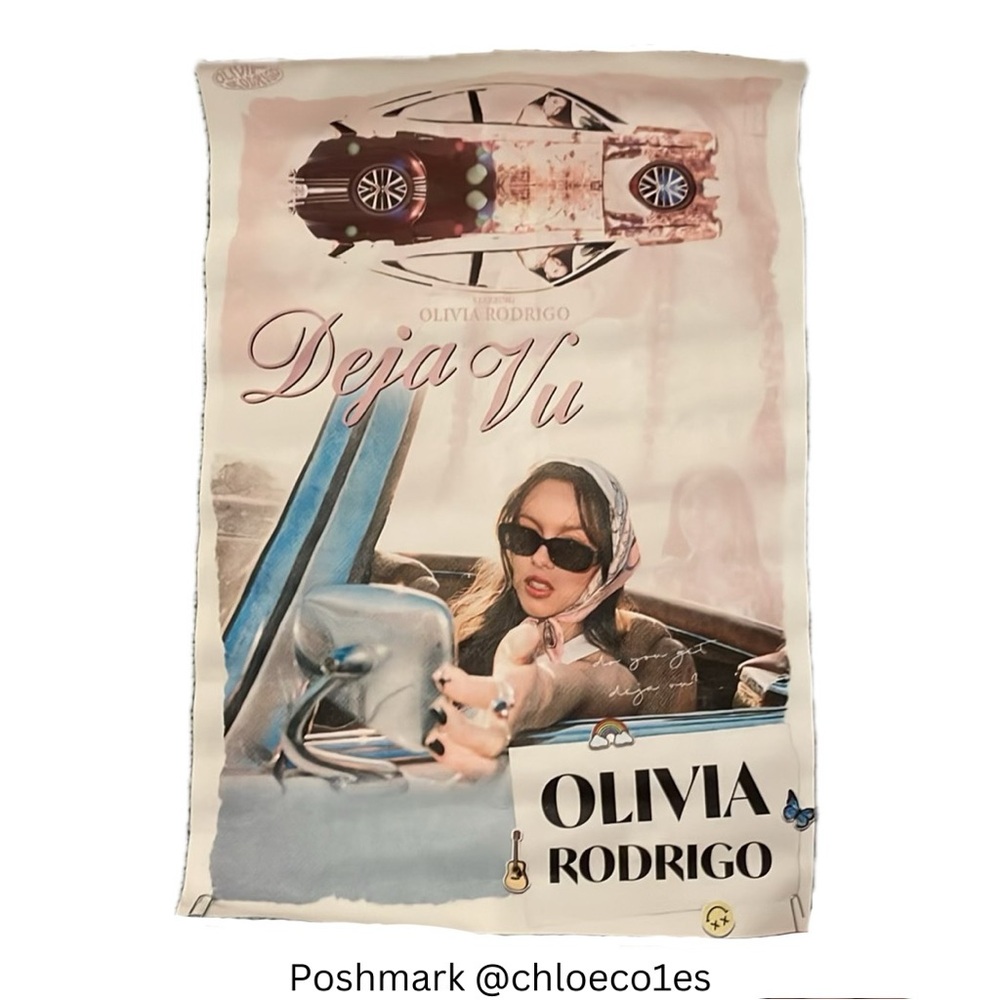 💛3/$15 Olivia Rodrigo Deja Vu poster